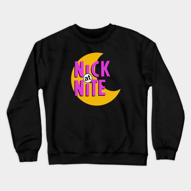 Nick at Night Crewneck Sweatshirt by ElviaMontemayor